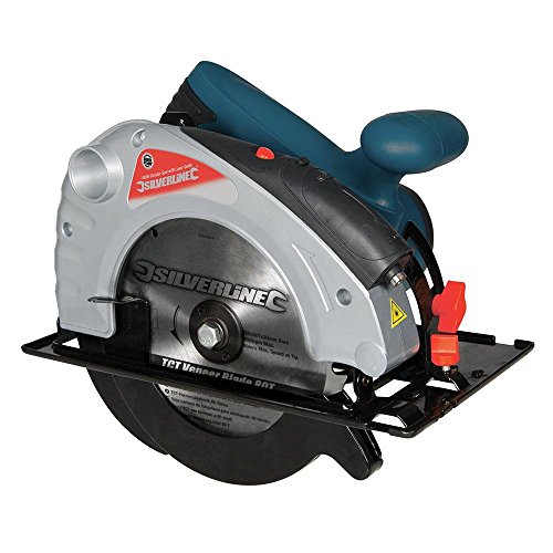 Silverline 285873 - Sierra circular con guía láser 1400 W (185 mm) Silverline 285873 - Sierra circular con guía láser 1400 W (185 mm)